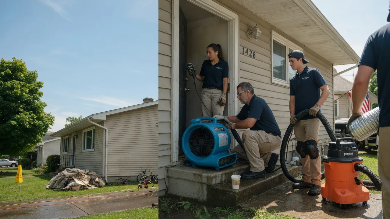 Water Damage Restoration in Defiance, PA near me